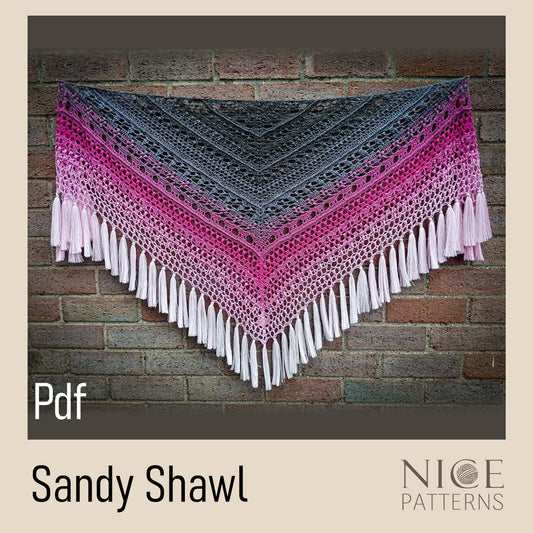 Sandy Shawl - ENGLISH LANGUAGE