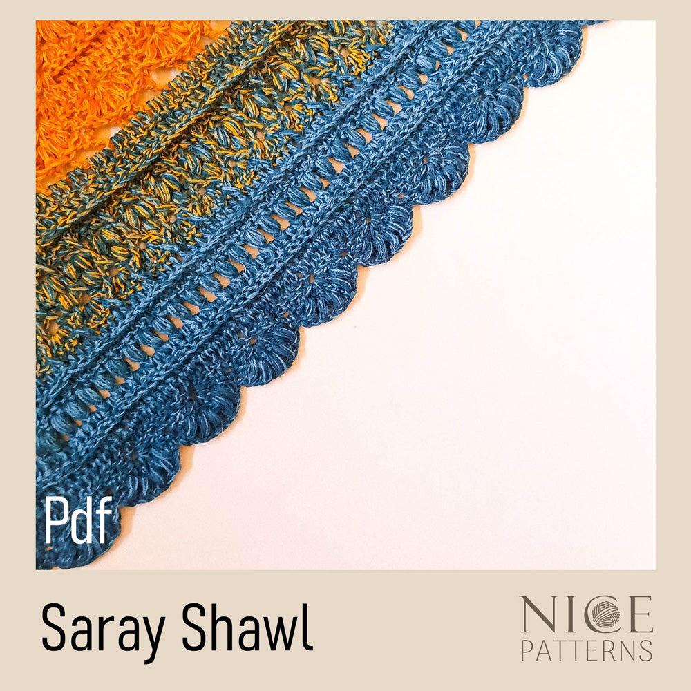 Saray Shawl - ENGLISH LANGUAGE