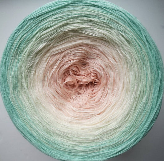 Cotton/Acrylic Ombre Yarn Cake Gradient Cake Yarn. CA 139