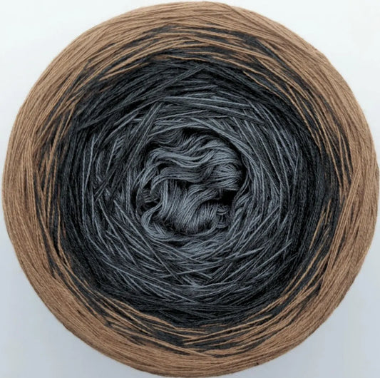 Cotton/Acrylic Ombre Yarn Cake Gradient Cake Yarn. CA 384