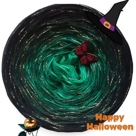 Cotton/Acryllic Ombre Yarn Cake  Gradient Cake Yarn. CA 95