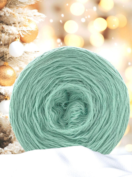 Solid Colour Yarn Cake with Lurex.  CA 15L