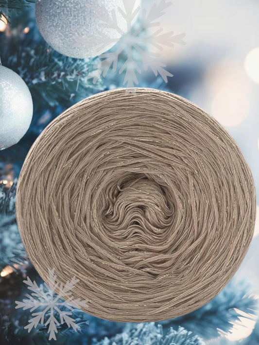 Solid Colour Yarn Cake with Lurex. CA 22L