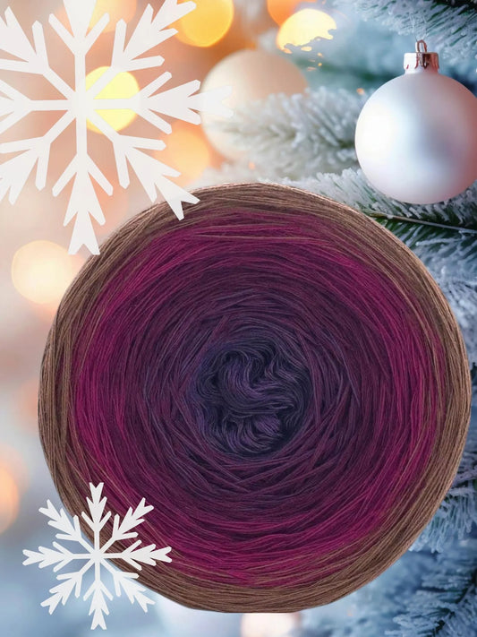 Cotton/Acrylic Ombre Yarn Cake Gradient Cake Yarn. CA 435