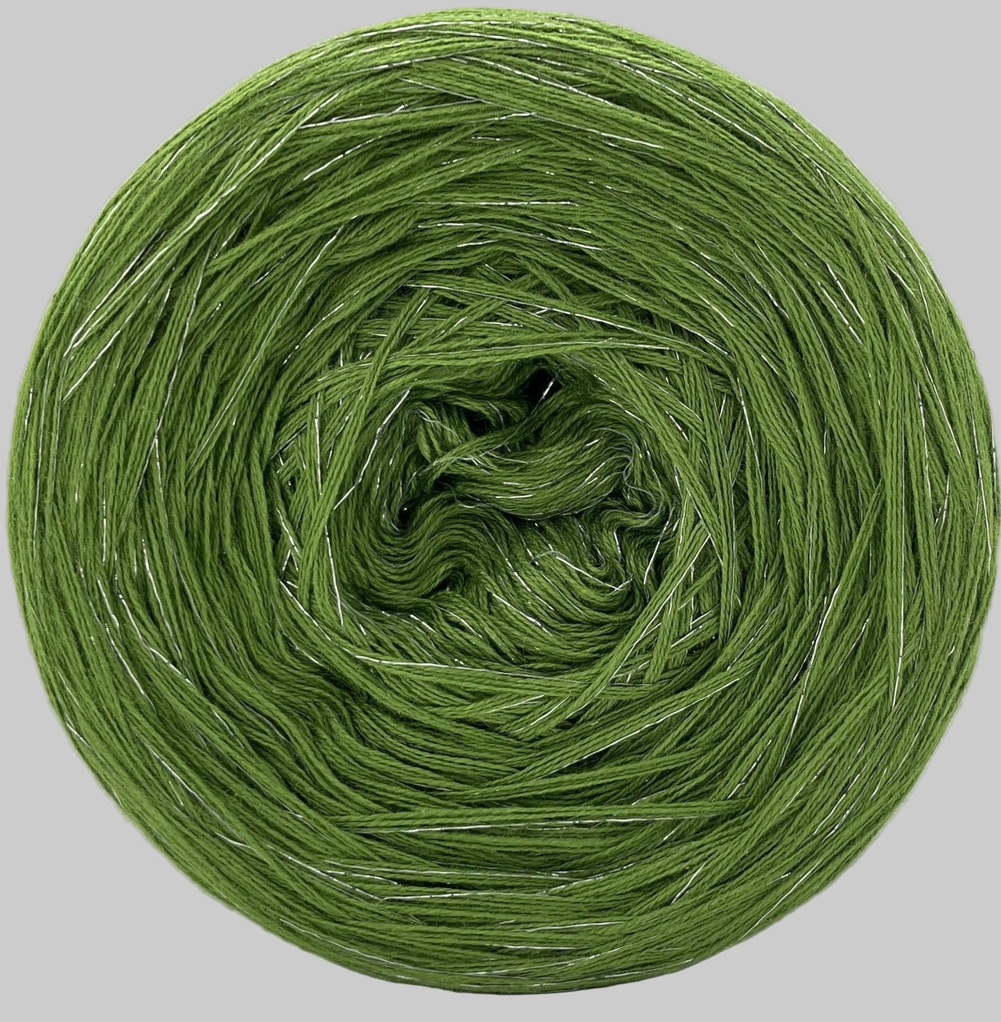 Solid Colour Yarn Cake with Lurex. CA 17L