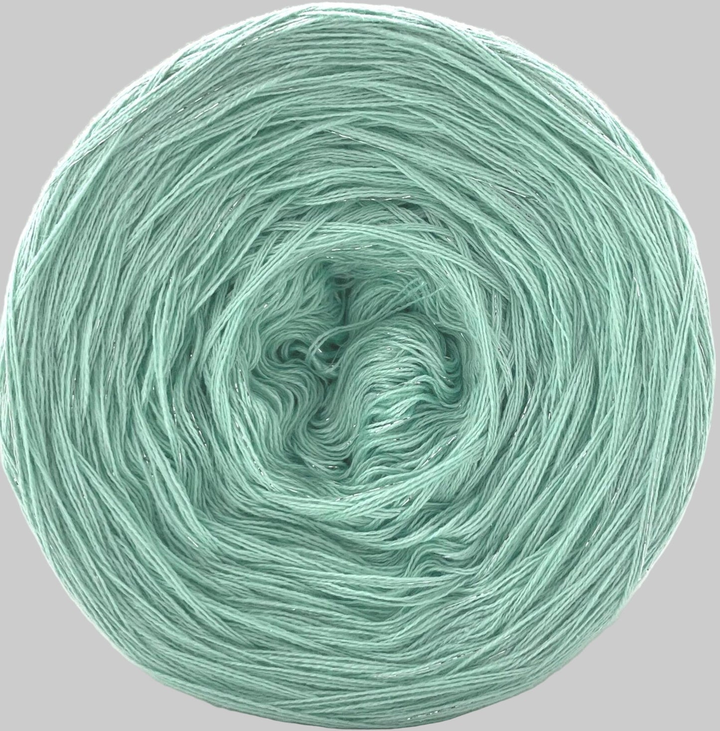 Solid Colour Yarn Cake with Lurex.  CA 15L