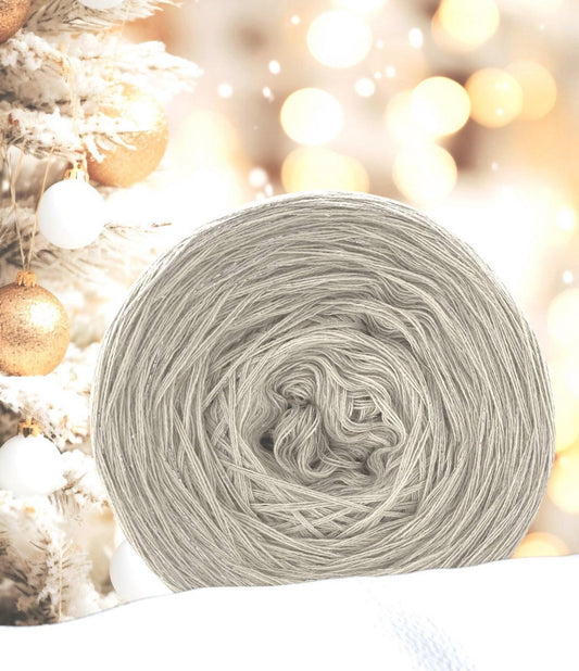 Solid Colour Yarn Cake with Lurex. CA 39L