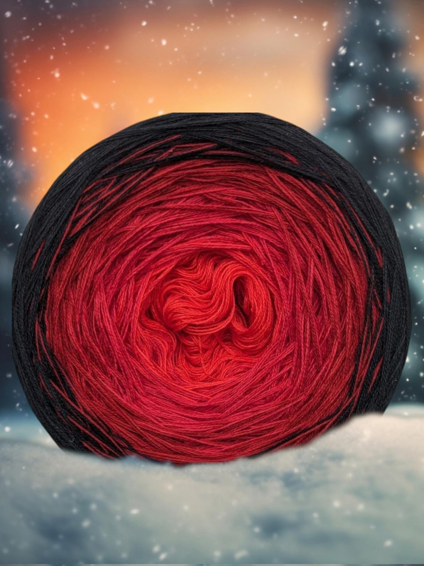 Cotton/Acrylic Ombre Yarn Cake Gradient Cake Yarn. CA 90