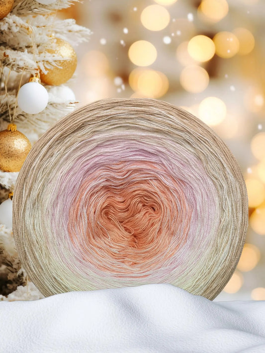 Cotton/Acrylic Ombre Yarn Cake Gradient Cake Yarn. CA 318