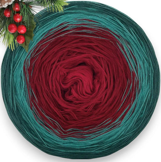 Cotton/Acrylic Ombre Yarn Cake Gradient Cake Yarn. CA 445
