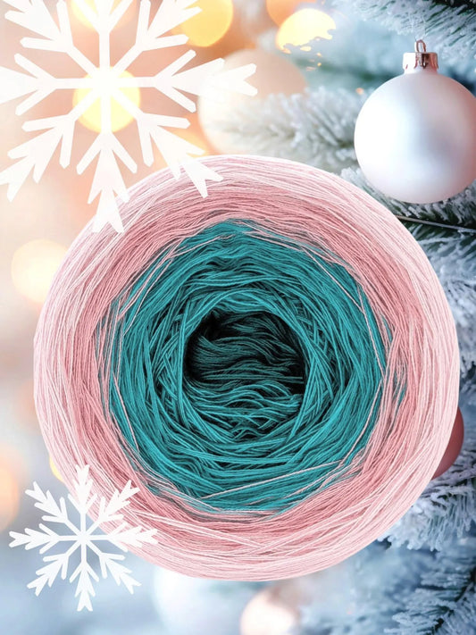 Cotton/Acrylic Ombre Yarn Cake Gradient Cake Yarn. CA 443