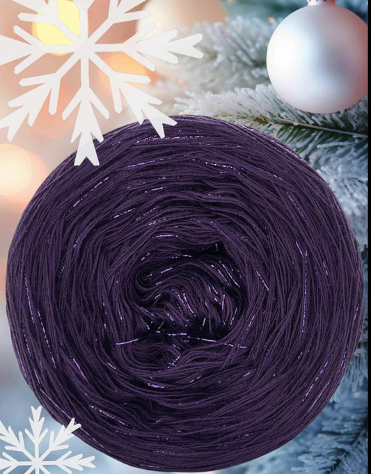 Solid Colour Yarn Cake with Lurex. CA 7L