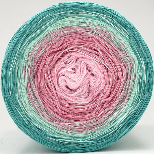 Cotton/Acrylic Ombre Yarn Cake Gradient Cake Yarn. CA 446