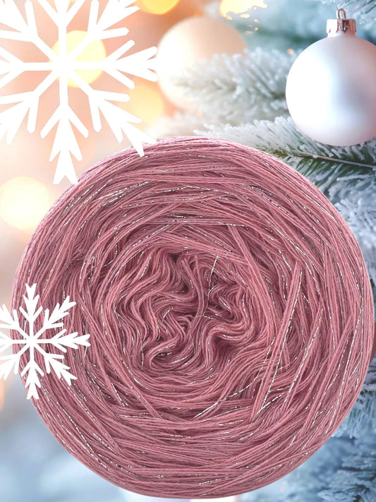 Solid Colour Yarn Cake with Lurex. CA 10L