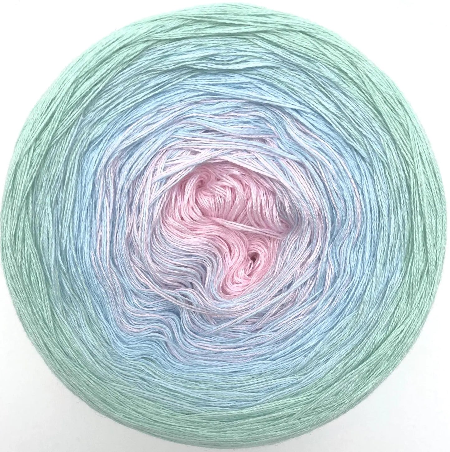 Cotton/Acrylic Ombre Yarn Cake Gradient Cake Yarn. CA 462