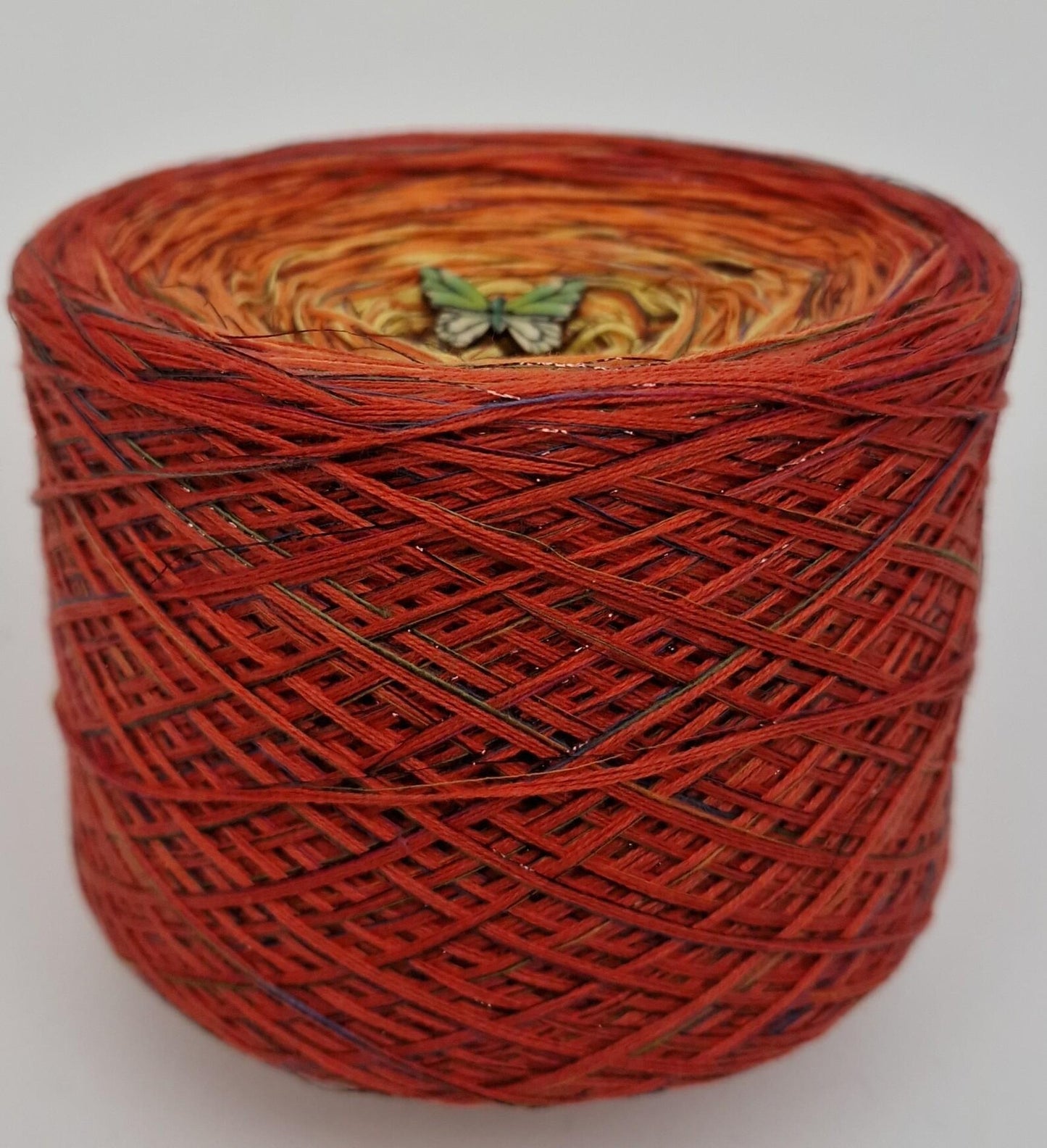 Yarn Cake with Multicolour Strand & Subtle Lurex Sparkle. ML1