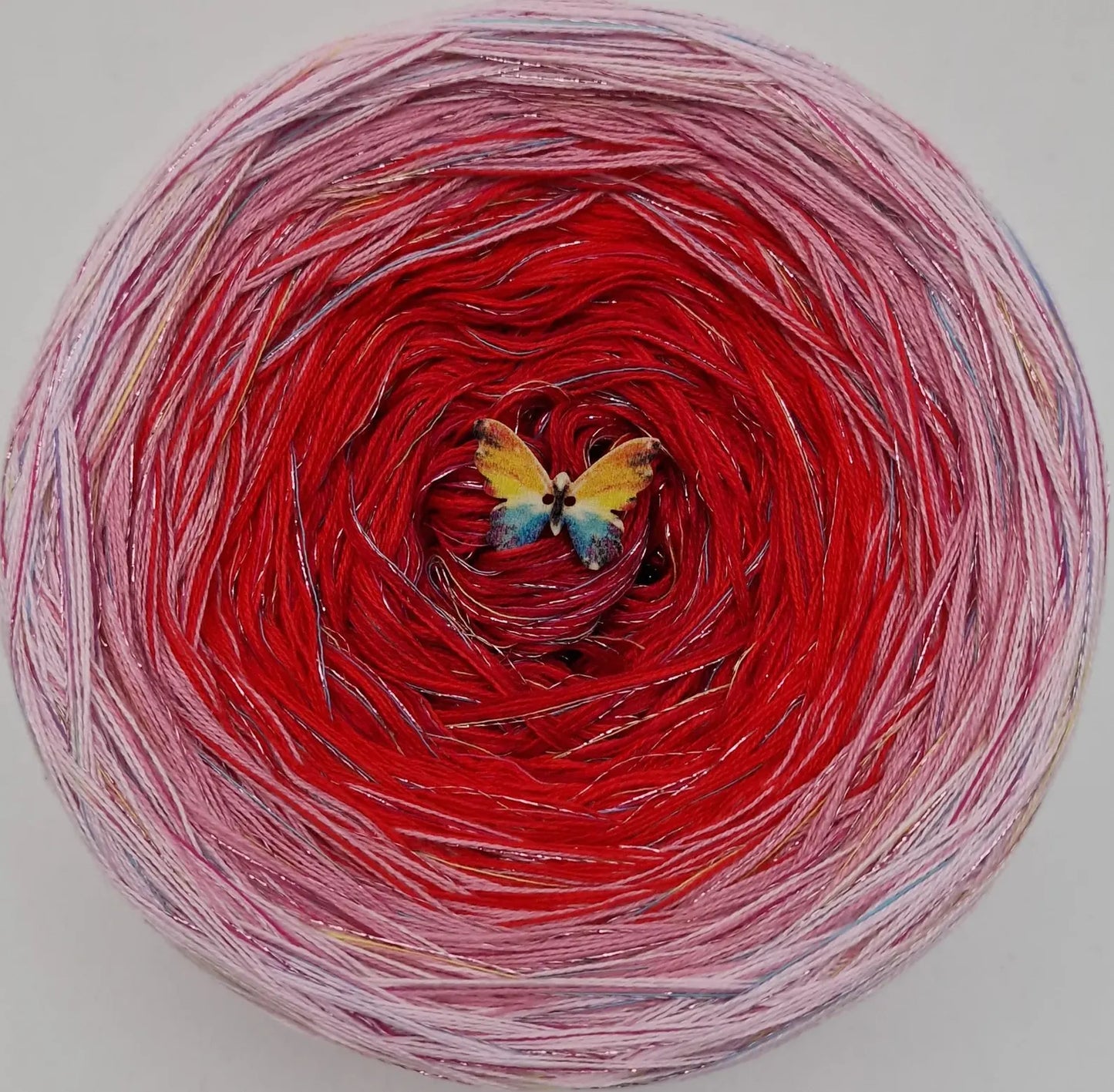 Yarn Cake with Multicolour Strand & Subtle Lurex Sparkle. ML3