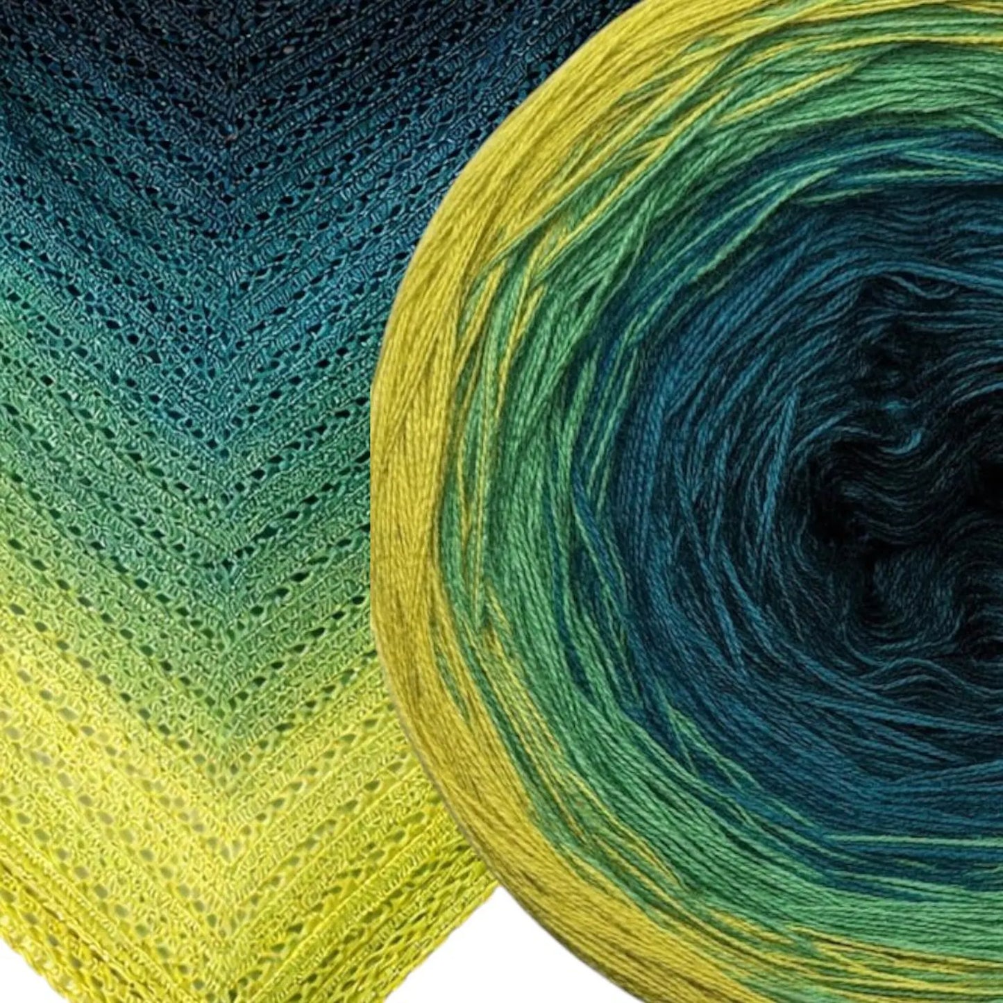 Cotton/Acrylic Ombre Yarn Cake Gradient Cake Yarn. CA 208