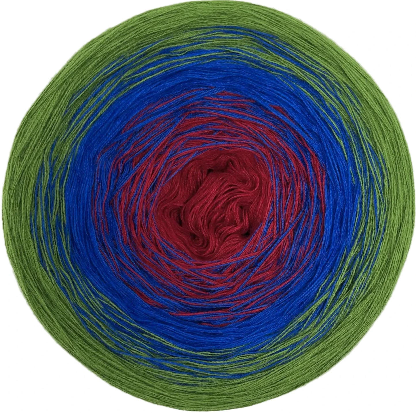 Cotton/Acrylic Ombre Yarn Cake Gradient Cake Yarn. CA 476
