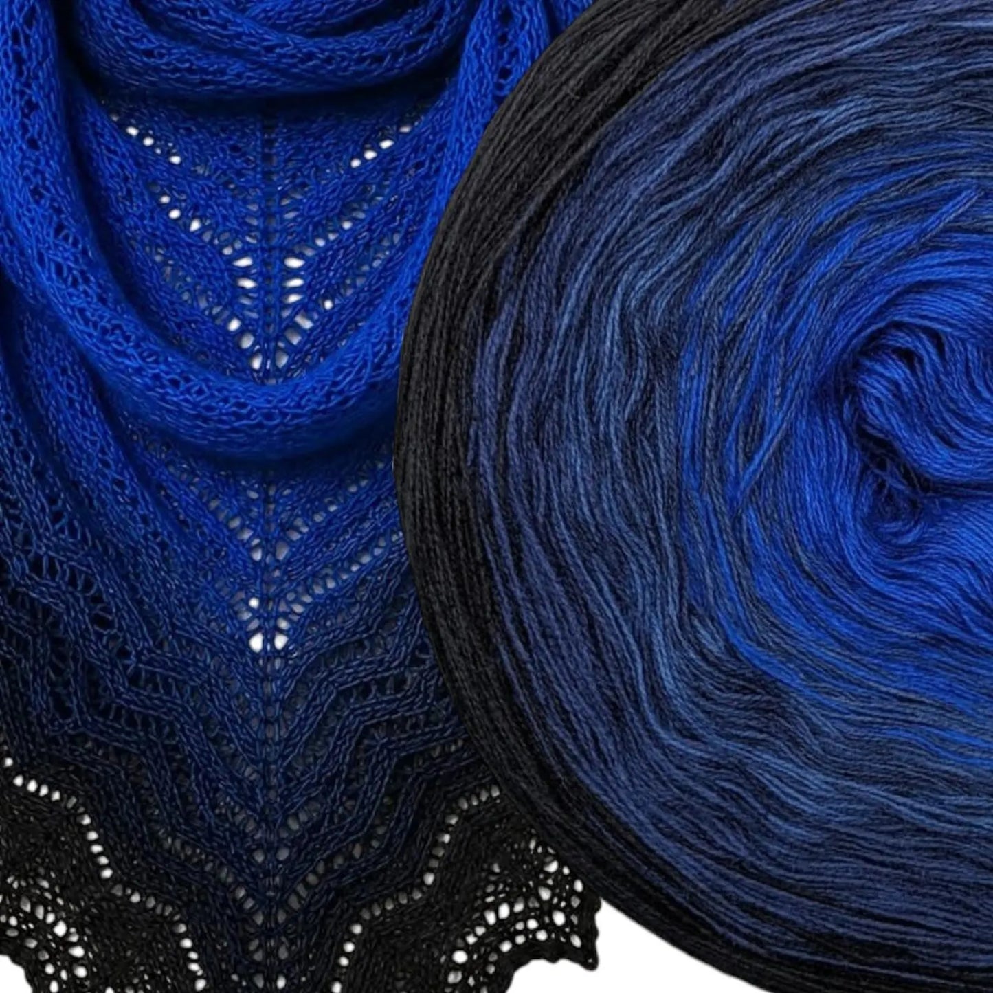 Cotton/Acrylic Ombre Yarn Cake Gradient Cake Yarn. CA 364