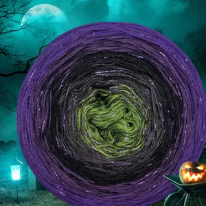 Cotton/Acrylic Ombre Yarn Cake  Gradient Cake Yarn. CA 249A