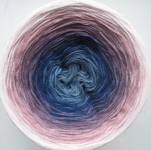 Cotton/Acrylic Ombre Yarn Cake Gradient Cake Yarn. CA  170