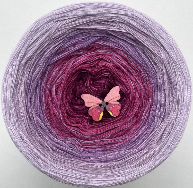 Cotton/Acrylic Ombre Yarn Cake Gradient Cake Yarn. CA 389