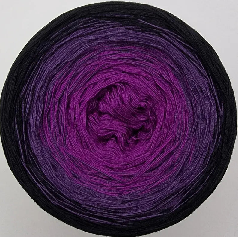 Cotton/Acrylic Ombre Yarn Cake Gradient Cake Yarn. CA 398