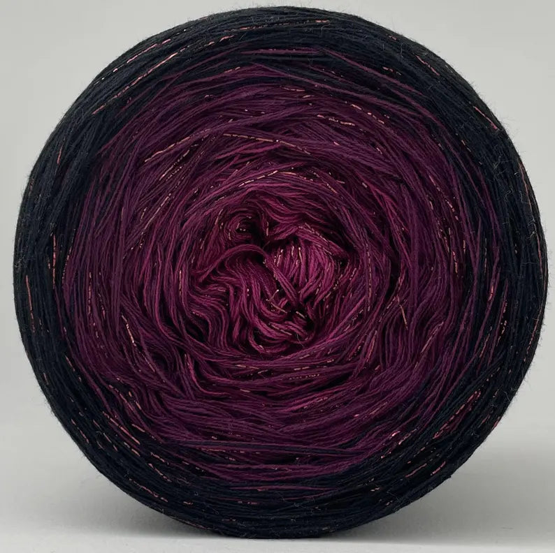 Cotton/Acrylic Ombre Yarn Cake  Gradient Cake Yarn. CA 432