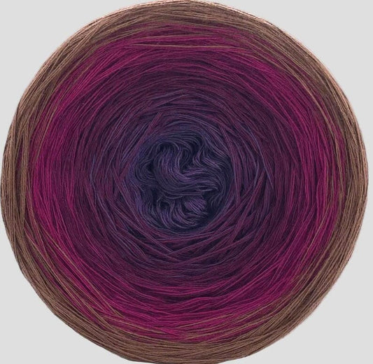 Cotton/Acrylic Ombre Yarn Cake Gradient Cake Yarn. CA 435